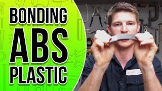 How to Bond ABS Plastic Together  How to Repair ABS Plastic Easy  Automotive Repair Techniques [upl. by Enihsnus]