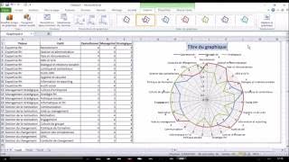 Excel Zen  Diagramme de compétences [upl. by Bohner]