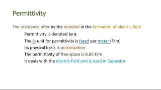 Difference between permittivity and permeability [upl. by Auroora316]