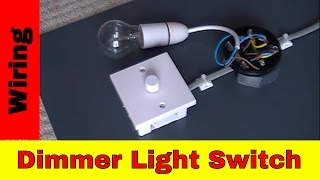 How to wire dimmer light switch [upl. by Nawd964]