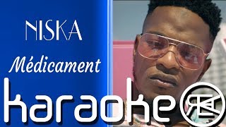 Niska  Médicament  Karaoké Paroles Instru ft booba [upl. by Anotal]