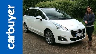 Peugeot 5008 MPV 2014 review  Carbuyer [upl. by Aramak]