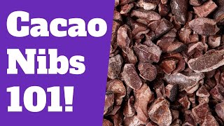 What Are Cacao Nibs Get Your Cacao Nibs 101 in Sixty Seconds Shorts [upl. by Boniface]