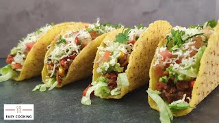 🌮Tacos recipe Vegetarian  Easy Cooking Hub [upl. by Azilem200]