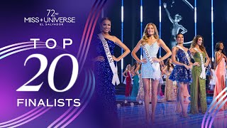 72nd MISS UNIVERSE  TOP 20 Delegates  Miss Universe [upl. by Larianna]