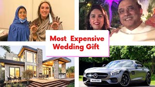 Bakhtawar Bhutto Zardari Most Expensive Wedding Gifts [upl. by Gnehp]