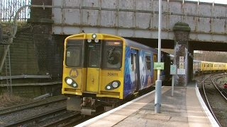 Half an Hour at 216  Birkenhead North Station 1022017  Class 507 508 terminus [upl. by Ladnek]