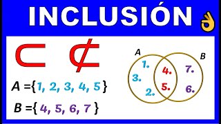 INCLUSION DE CONJUNTOS [upl. by Mariel227]