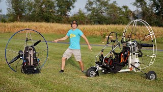 Are TRIKES better than FOOTLAUNCH paramotors [upl. by Nail]