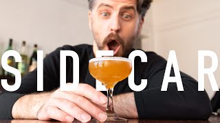 How I Make a Sidecar  a simple classic cocktail recipe [upl. by Jews]