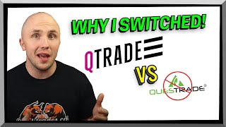 Qtrade Review  Qtrade vs Questrade amp Why I Switched ALL My Accounts [upl. by Tnecnev125]