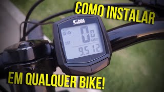 Como Instalar VelocÃ­metro Digital em Qualquer Bike [upl. by Sherman]