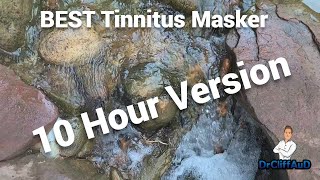 BEST Tinnitus Relief Sound Therapy Treatment  10 Hours of Tinnitus Masking [upl. by Nelyk]