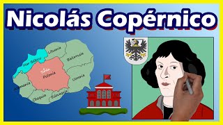 La biografía de NICOLÁS COPÉRNICO y la TEORÍA HELIOCÉNTRICA en 5 minutos [upl. by Nyllewell]