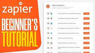 How To Use Zapier  Easy Tutorial 2025 [upl. by Aniratac]