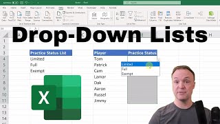 How to Create DropDown List in Excel [upl. by Market]