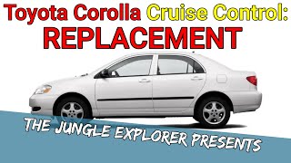 🚗 How To Replace Your Toyota Corolla Cruise Control Switch Assembly 🔧 [upl. by Ynamreg]