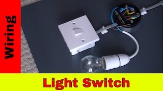 How to wire a light switch [upl. by Akcebar191]