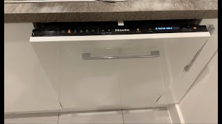 MIELE G7392SCVi Installation and Test quotAutoquot Wash [upl. by Anaihk]