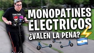 SALGO DE MI CASA A PROBAR LOS MONOPATINES ELECTRICOS termina mal [upl. by Acina]