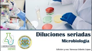 Diluciones seriadas y siembra en placa  Microbiología [upl. by Etnad34]