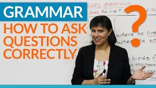 How to ask questions correctly in English — Embedded Questions [upl. by Jud]