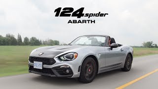 Fiat 124 Spider Abarth Review  The Fiata [upl. by Canada]