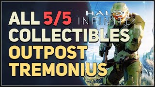 Outpost Tremonius All Collectibles Halo Infinite [upl. by Clayson]