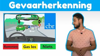 Gevaarherkenning  CBR Auto Theorie 2021 [upl. by Krueger]