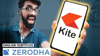 How to 🟢BUY 🔴SELL SHARES on Zerodha Demat ac KITE APP Live Demo [upl. by Flint]