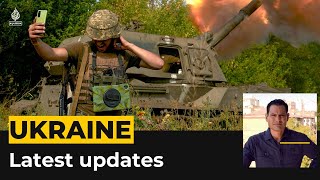 LIVE UPDATES  Ukraine war counteroffensive around Kharkiv [upl. by Surtimed]