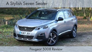 Peugeot 5008 Review A Stylish SevenSeater [upl. by Yenahteb]