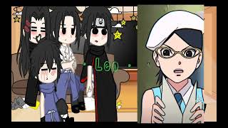 • Uchiha clan react to ♡ Sarada Uchiha ♡ • part 2 [upl. by Ysiad354]