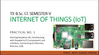 Getting Familiar with Raspberry Pi and interfacing Ethernet Monitor amp USB [upl. by Emmie981]