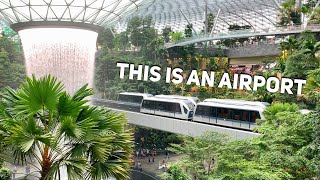 Tour of Singapore Changi Airport’s Jewel [upl. by Jegger160]