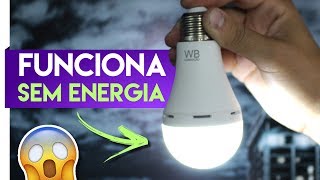 INCRÍVEL  Como essa Lâmpada funciona SEM ENERGIA [upl. by Aicilra232]