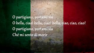 Bella Ciao  İtalian  Lyrics [upl. by Iht767]