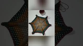 Altıgen Hırka Yapımı YouTube kanalımda🌹 Hexagon Cardigan shorts örgü hırka cardigan [upl. by Aiek]