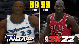 Scoring With Michael Jordan In Every NBA 2K [upl. by Eelik442]