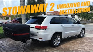 How to Install Stowaway 2 Max Cargo Carrier Swingaway frame [upl. by Ashatan]