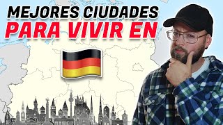 Las MEJORES CIUDADES para VIVIR en ALEMANIA [upl. by Enninaej792]