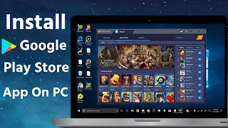 How To Install Google Play Store App on PC  Laptop [upl. by Auhsoj]