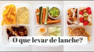 IDEIAS DE LANCHES PARA O TRABALHO E FACULDADE Lanches Saudáveis  MARINA MORAIS [upl. by Oniger]