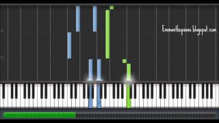 How to Play Yann Tiersen  La Valse dAmélie Easy on Piano 100 [upl. by Brouwer]