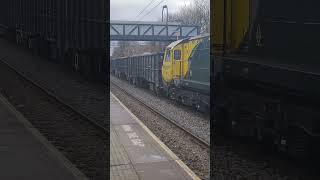 Class 70011 at Rugeley Town [upl. by Nyltak296]