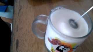 Aerolatte Review Frothing Cold Milk In Under 1 Minute [upl. by Qirat]