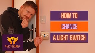 How To Change and Wire a 1 Way Light Switch  One Way Lighting Guide [upl. by Peih]