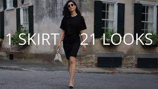 How To Style A Pencil Skirt 21 Ways [upl. by Anak]