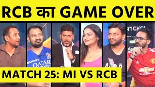 🔴MI vs RCB IPL 2024 GAME OVER FOR RCB MUMBAI DEMOLISHES RCB BOWLING ATTACK [upl. by Eeniffar975]