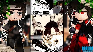 Uchiha Clan React to Sarada Timeskip [upl. by Nylzor893]